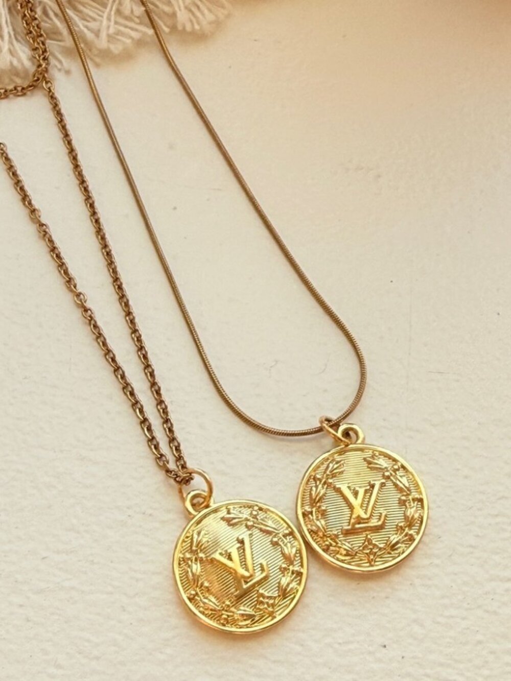Vintage Louis Vuitton Upcycled Necklace - Picture 4 of 7